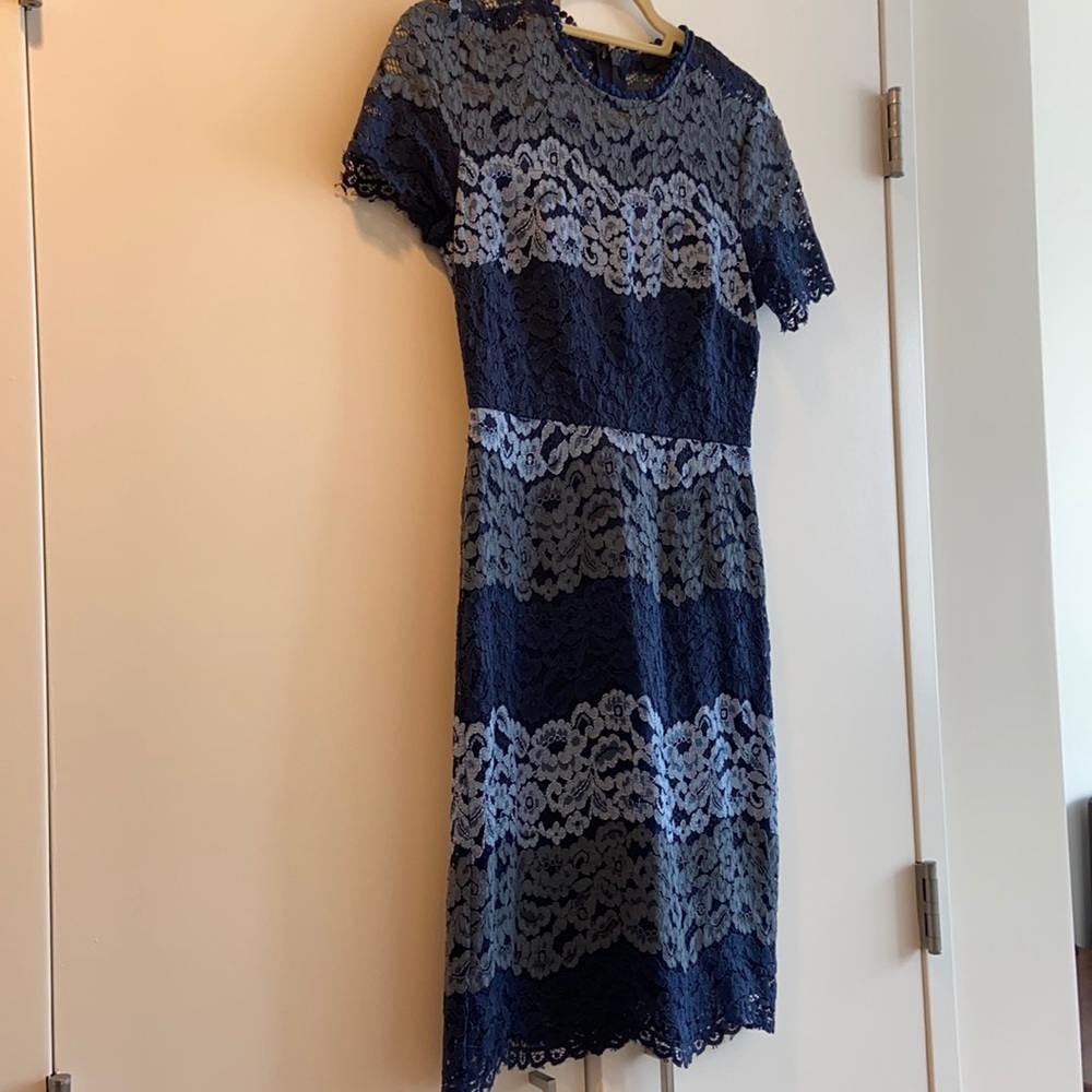 Blue tone dress